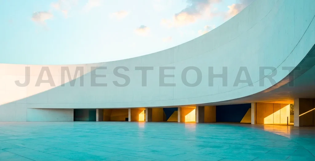 
Modern Blue Glass Architecture Building Exterior