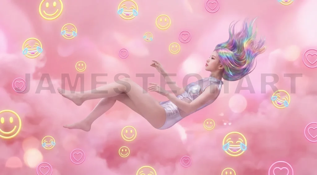 
Cloudscape Cyberspace Digital Connection Background