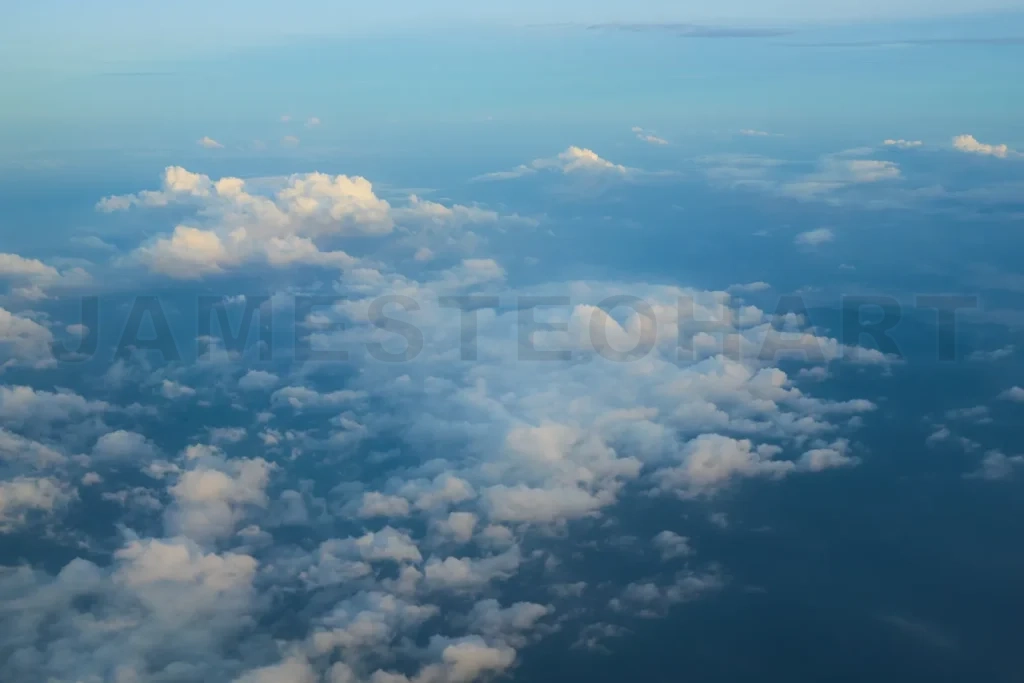 
Beautiful white clouds creating a sea of clouds over redang isla