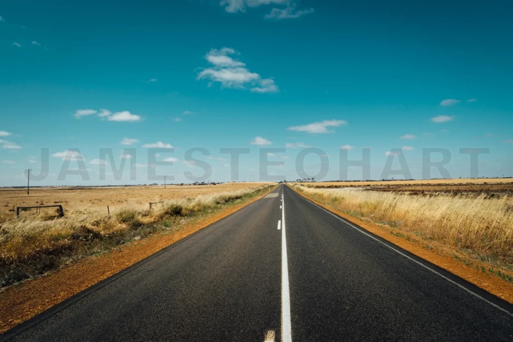 
Asphalt Road On Westen Australia
