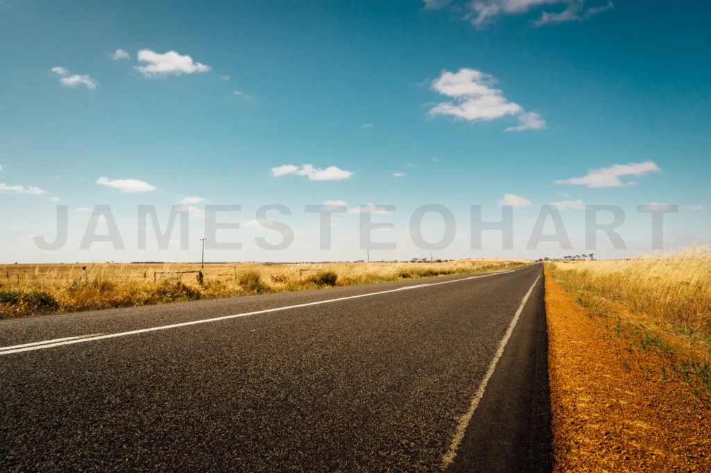 
Asphalt Road On Westen Australia