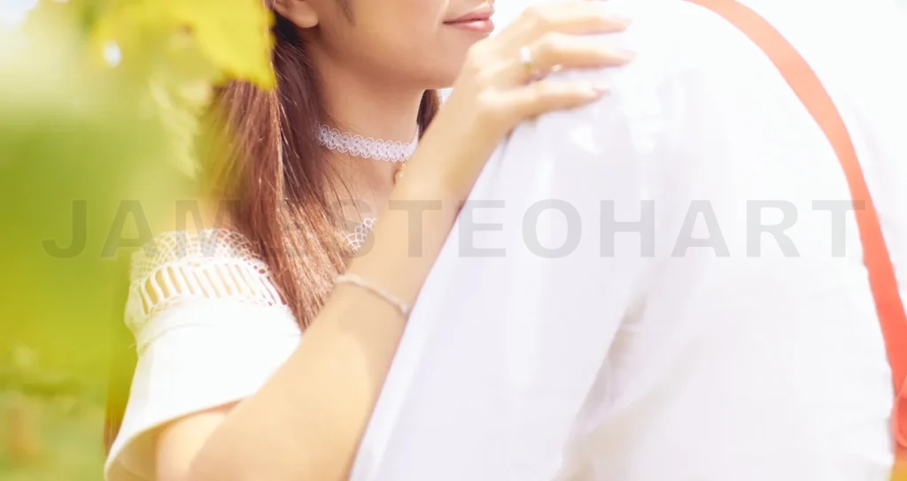 
Happy Young Woman Enjoying A Dance With Her Husband As They Celebrate A Special Moment, Close Up View