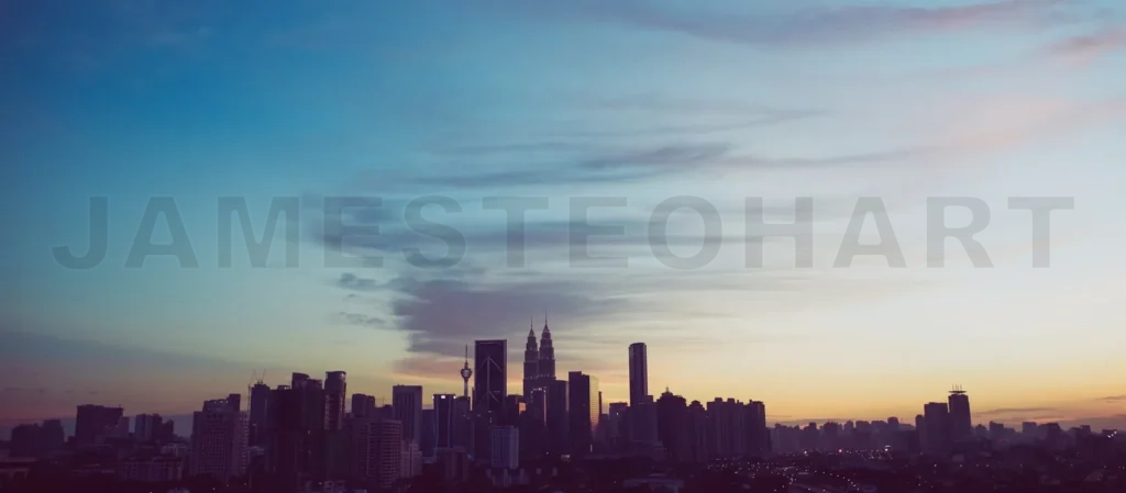 
City Skyline Silhouette Kuala Lumpur