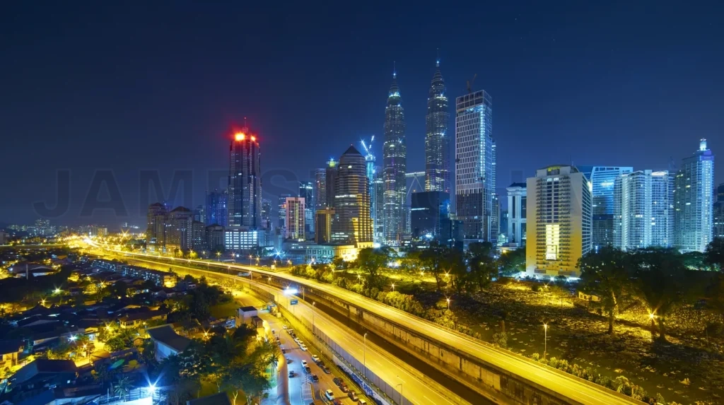
Kuala Lumpur City Skyline At Night, Malaysia