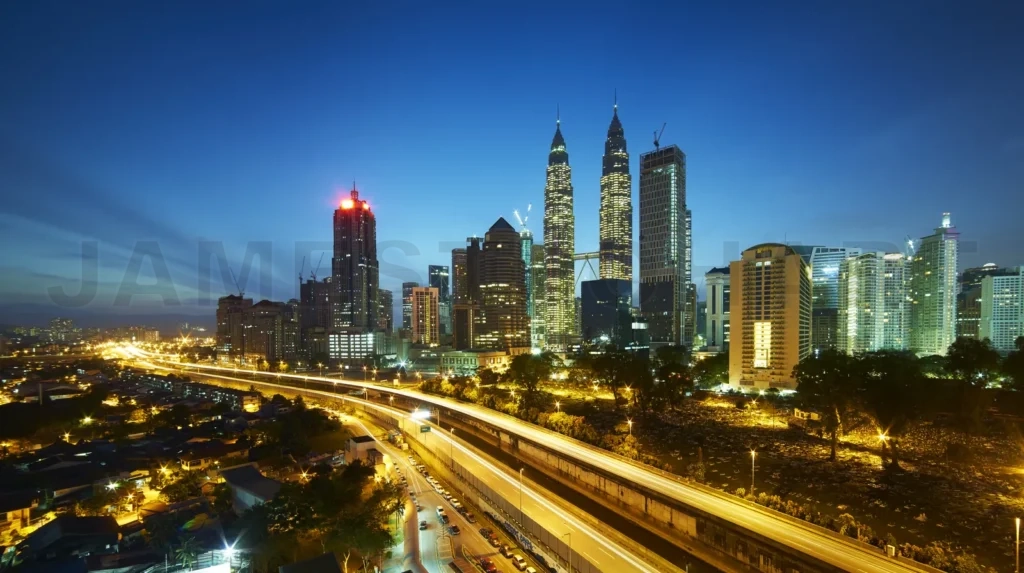 
Kuala Lumpur City Skyline At Night, Malaysia