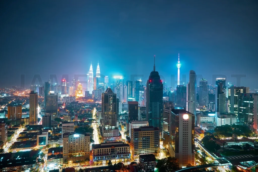 
Beautiful City Skyline View ,Kuala Lumpur, Malaysia