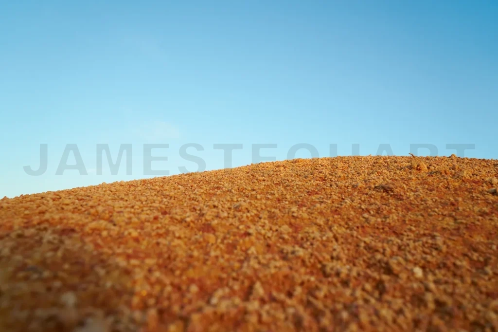
Tropical Laterite Soil Or Red Earth Background