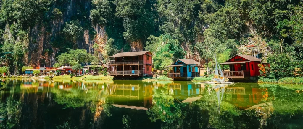 
Wooden House At Ipoh Lake, Perak, Malaysia