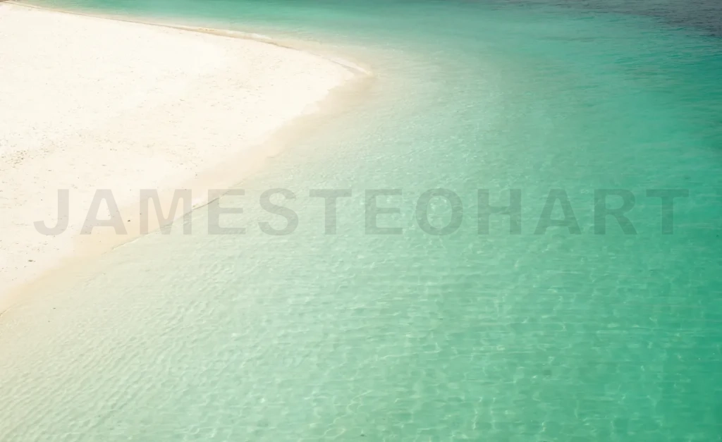 
Beach Tropical With White Sandy And Crystal Water Seen From Above