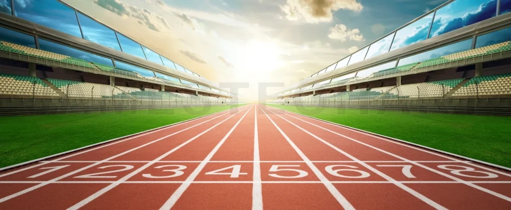 
Running track in an empty stadium presenting opportunities