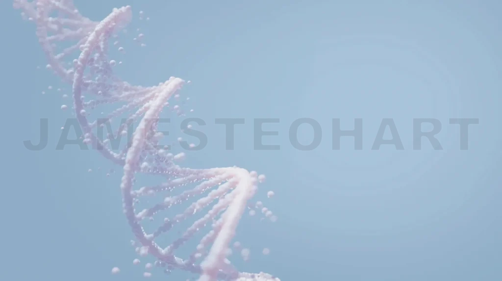 
DNA complex spiral structure