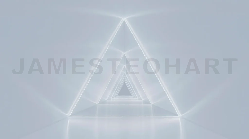 
Abstract glowing white fluorescent light