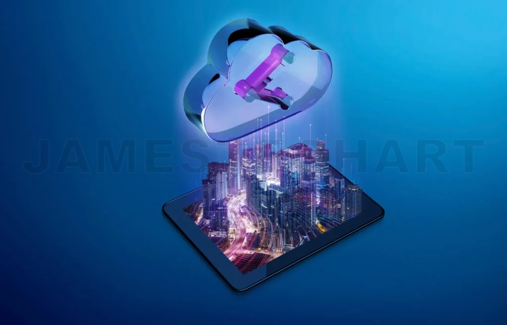 
Cloud storage technology concept