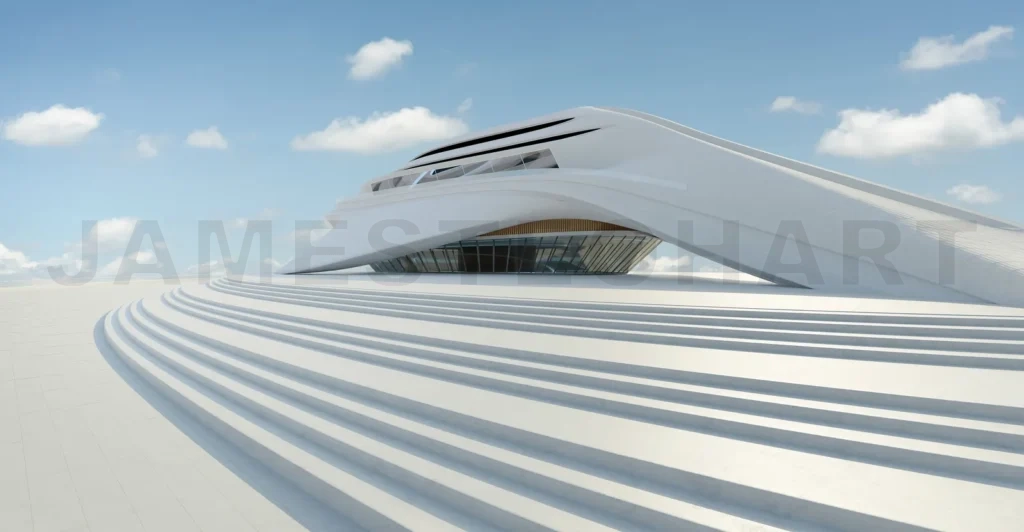 
3D rendering futuristic architecture