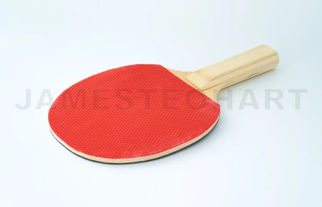 
Ping Pong paddle isolated on a white background