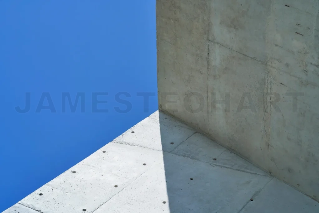 
Abstract geometric view of modern building