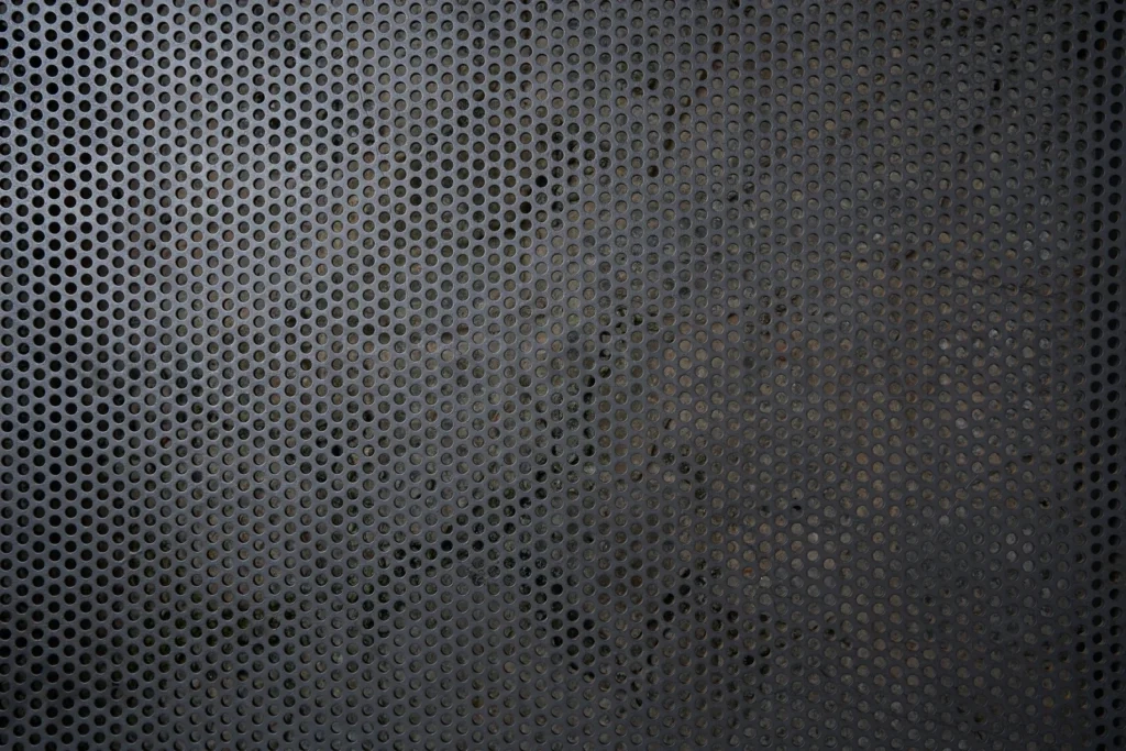 
Dark iron material hard surface background