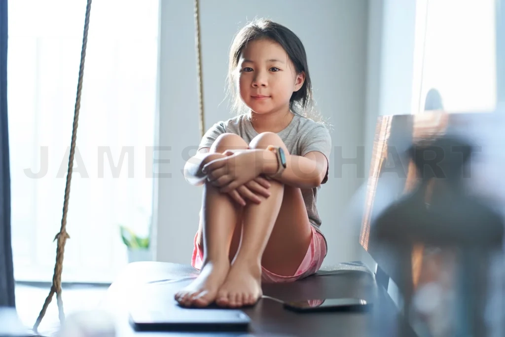 
Pretty asian little girl Portrait
