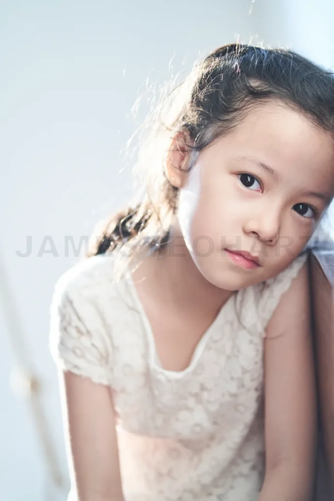 
Pretty asian little girl Portrait