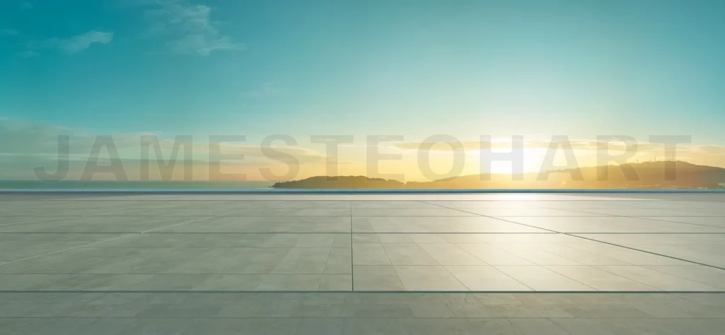 
JTA_240725_3d_tiles floor_mornning sky