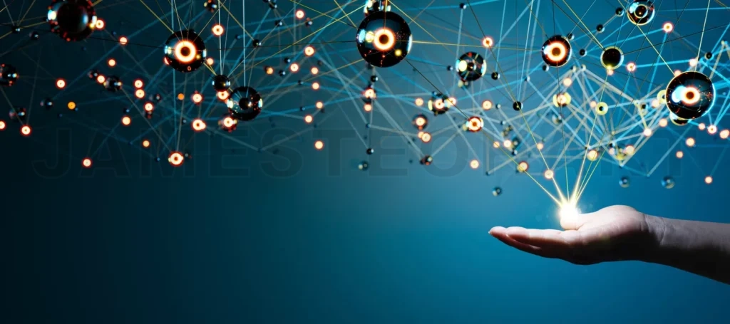 
Hand hold the Metaverse Universe concept