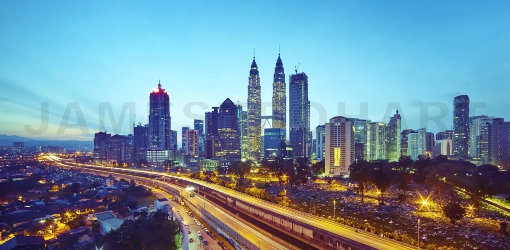 
Kuala Lumpur City Skyline At Twilight, Malaysia