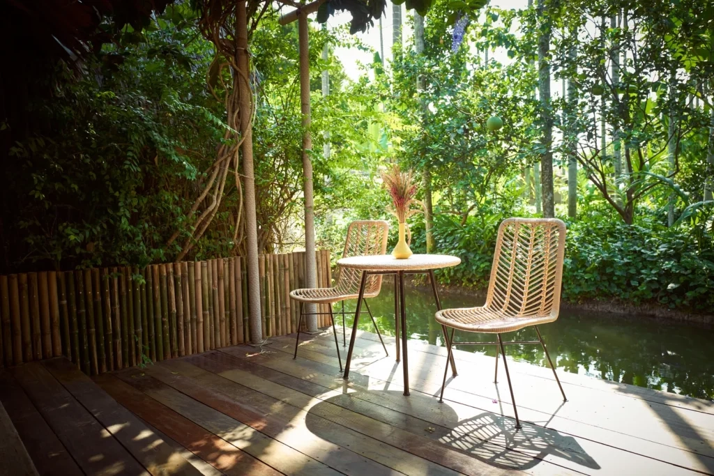 
Relaxing place with beautiful tropical rainforest