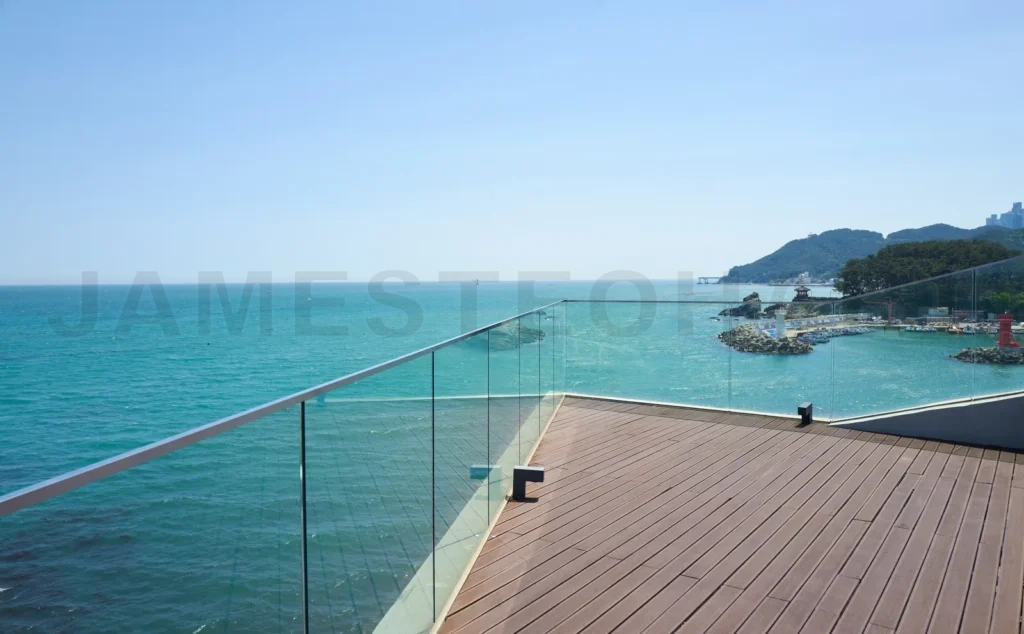 
Serene seaside terrace with scenic ocean view