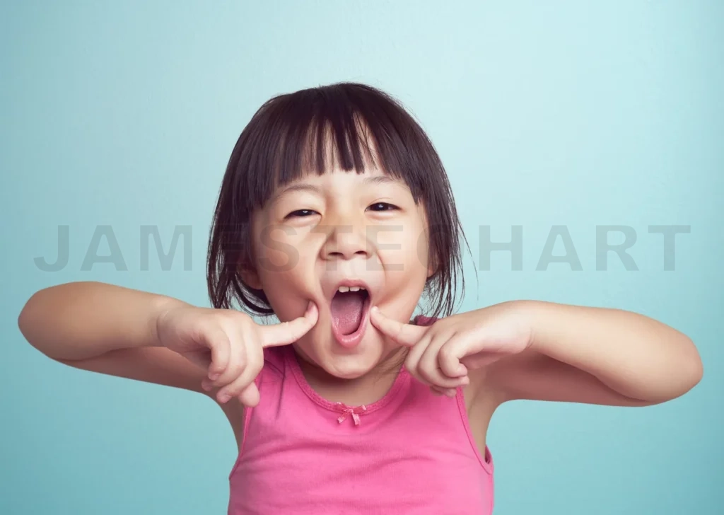 
Portrait Of Young Cute Girl